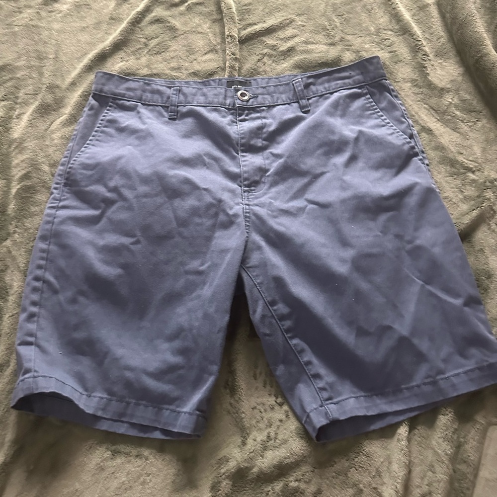RVCA Weekend Chino Shorts Blue Size 38